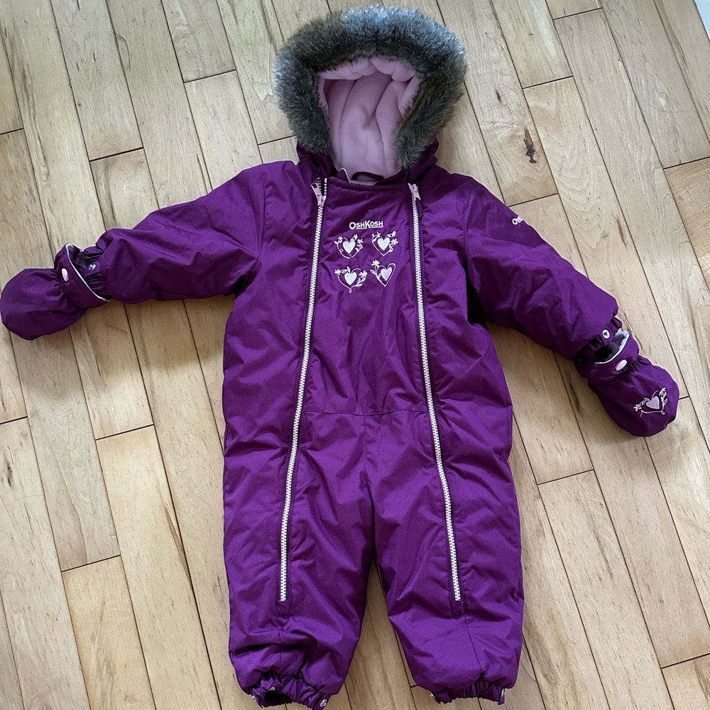 Baby Girl’s Oshkosh Snowsuit